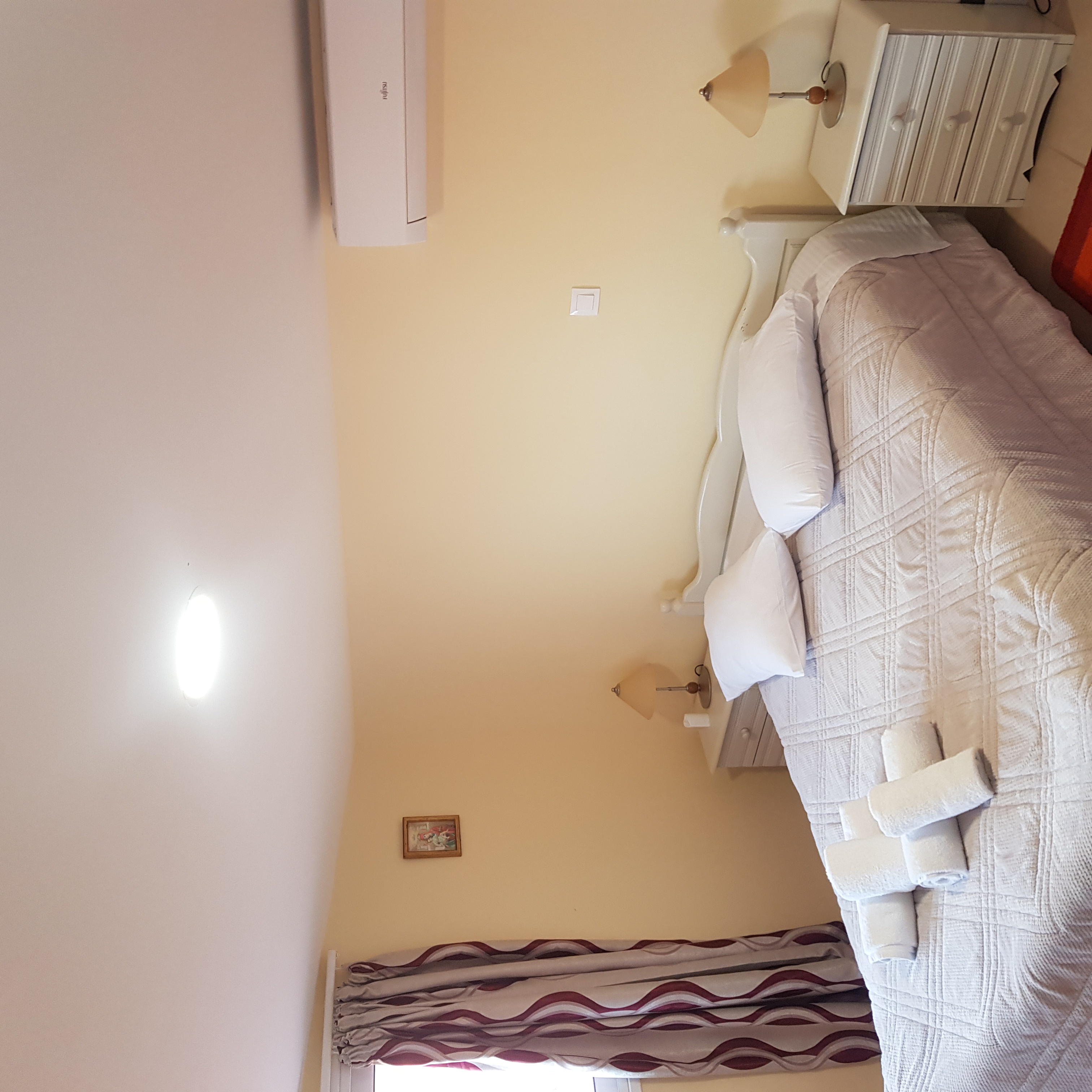 Double bedroom at Koroni Mare Sea View